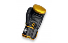 Боксерские перчатки Twins Special FBGV-TW4 Gold Black 10 oz