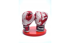 Боксерские перчатки TWINS Special FBGVL3-49 red white 12 oz
