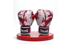 Боксерские перчатки TWINS Special FBGVL3-49 red white 12 oz