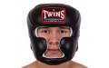 Защитный боксерский шлем Twins HGL6 black M