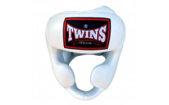 Шлем боксерский Twins HGL3 white - L Шлем боксерский Twins HGL3 white - L