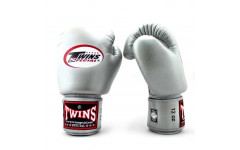 Боксерские перчатки Twins Special BGVL3 silver 12 oz
