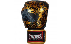 Боксерские перчатки FBGVL3-52 Dragon black gold 10 oz Боксерские перчатки FBGVL3-52 Dragon black gold 10 oz