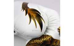 Боксерские перчатки Twins FBGVL3-23 white gold 10 oz Боксерские перчатки Twins FBGVL3-23 white gold 10 oz