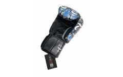 Боксерские перчатки Twins FBGVL3-58 (Кабуки) gray 12 oz Боксерские перчатки Twins FBGVL3-58 (Кабуки) gray 12 oz