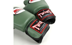Боксерские перчатки Twins Special BGVL3 Olive 16 oz Боксерские перчатки Twins Special BGVL3 Olive 16 oz
